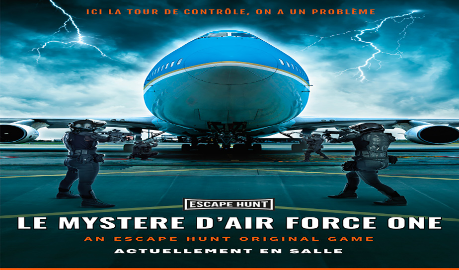 Escape Hunt Lille Le Mystère d'air force one